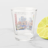 Boston Bachelorette Weekend Verre de tir (Dos)