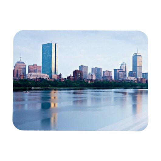 Boston Back over Charles River Magneet (Horizontaal)