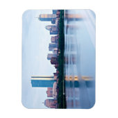 Boston Back over Charles River Magneet (Verticaal)