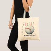 Boston Baseball Fan Canvas tas (Voorkant (product))