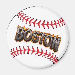 Boston Baseball Magnet Magneet