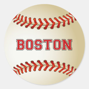 BOSTON BASEBALL RONDE STICKER
