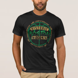 Boston Basketbal Historisch 18e Kampioen 2024 T-shirt