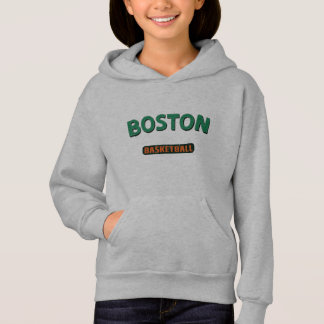 Boston Basketball Girls Hoodie