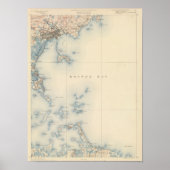 Boston Bay, Massachusetts Poster (Voorkant)