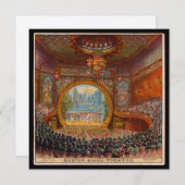 Boston Bijou Theater Uitnodiging (Voorkant / Achterkant)