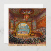 Boston Bijou Theater Uitnodiging (Voorkant / Achterkant)