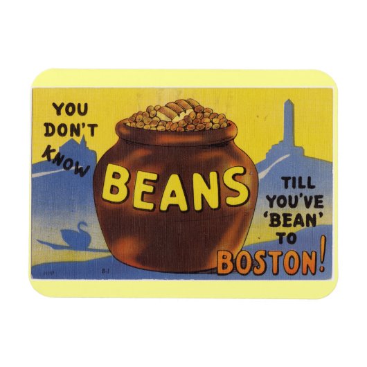 Boston Bked Beans Magneet (Horizontaal)