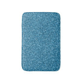 Boston Blauwe Glitter Badmat (Voorkant Verticaal)
