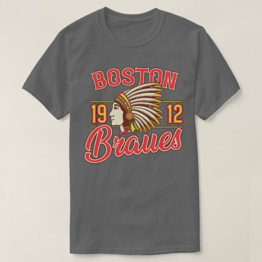 Boston Braves 1912 TShirt (Design devant)