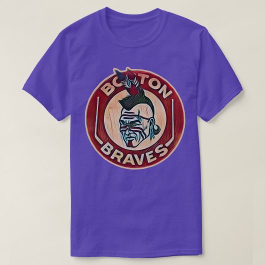 Boston Braves Hockey TS shirt (Design voorkant)