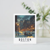  Boston Briefkaart (Staand voorkant)