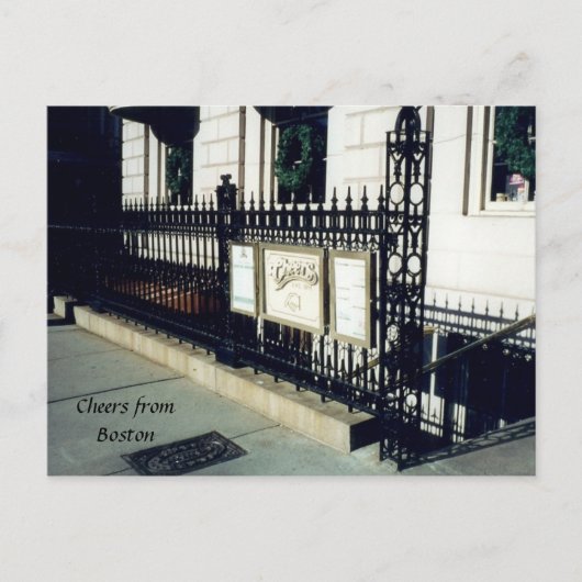 boston briefkaart (Voorkant)