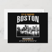Boston Briefkaart (Voorkant / Achterkant)