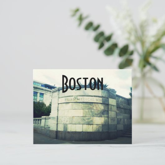 Boston Briefkaart (Staand voorkant)