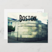 Boston Briefkaart (Voorkant / Achterkant)