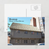 Boston Briefkaart (Voorkant / Achterkant)