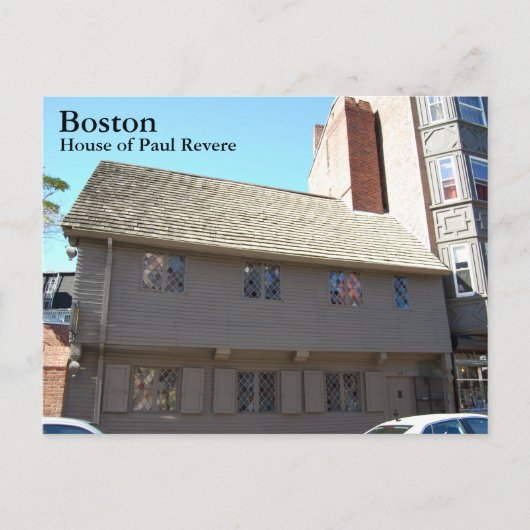Boston Briefkaart (Voorkant)