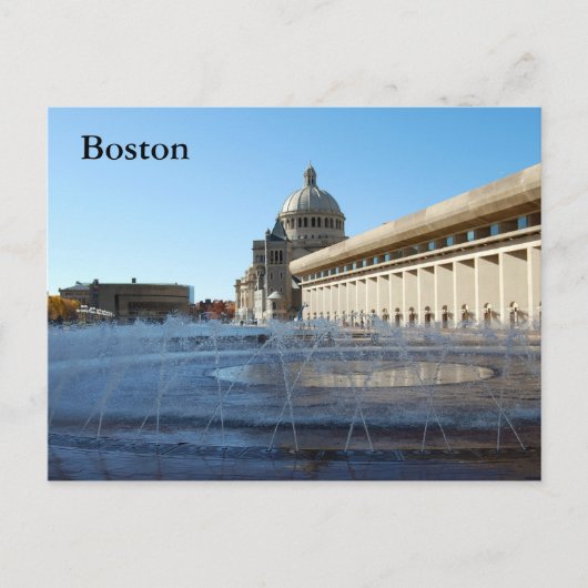 Boston Briefkaart (Voorkant)