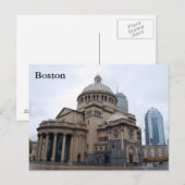 Boston Briefkaart (Voorkant / Achterkant)