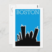 Boston Briefkaart (Voorkant / Achterkant)