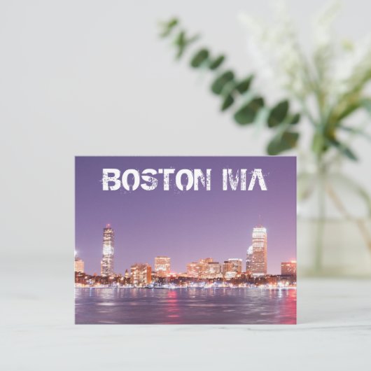 BOSTON BRIEFKAART (Staand voorkant)