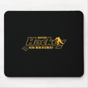 Boston Bruins Hockey Wit Officieel Gelicentieerd Muismat
