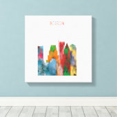 Boston Canvas Afdruk (Insitu (Houten vloer))