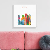 Boston Canvas Afdruk (Insitu (Woonkamer))