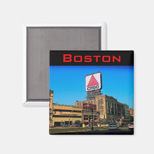 Boston Citgo Magnet (Recto/Verso)