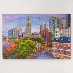 Boston City Buildings Massachusetts USA Legpuzzel