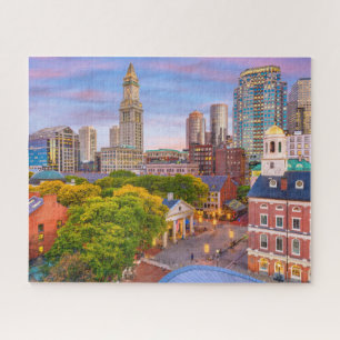 Boston City Buildings Massachusetts USA Legpuzzel