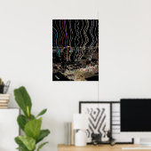 Boston City Lights Poster (Thuiskantoor)