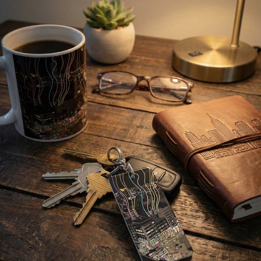 Boston City Lights Sleutelhanger