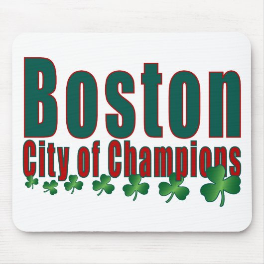 Boston City of Champions Muismat (Voorkant)