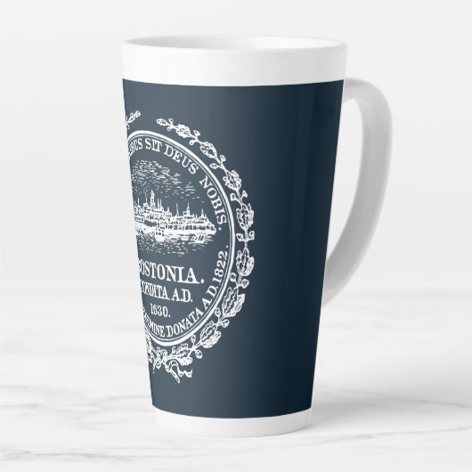 Boston City Seal Latte Mok (Rechterhoek)