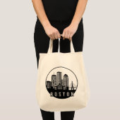 Boston City Skyline Tote Bag (Voorkant (product))