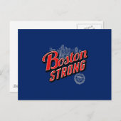 Boston City Sterke herinneringen Briefkaart (Voorkant / Achterkant)