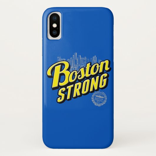 Boston City Sterke herinnert Decor iPhone Case (Achterkant)