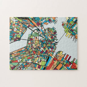 Boston City USA Legpuzzel