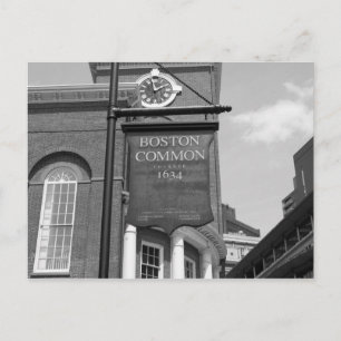 Boston Common Briefkaart
