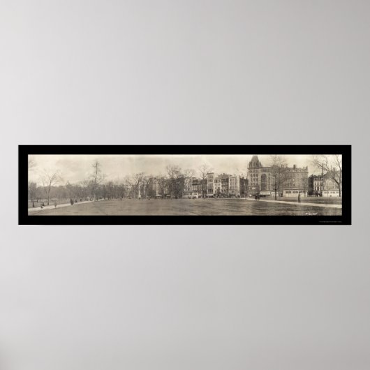 Boston Common MA Foto 1910 Poster (Voorkant)