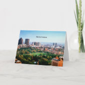 Boston Common, openbaar park, Kaart (Voorkant)