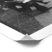  Boston Common, Under the Elms, Verenigde Staten Poster (Hoek)