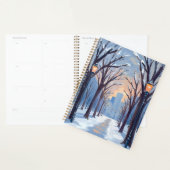 Boston Common | Winter Snowfall Watercolor (Devant avec enveloppe)