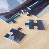 Boston Common Winter Snowfall Watercolor Legpuzzel (Zijkant)