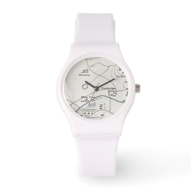 BOSTON-CONCORD MAP, 1775 HORLOGE (Voorkant)