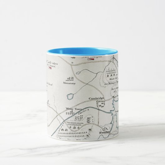 BOSTON-CONCORD MAP, 1775 MOK (Midden)