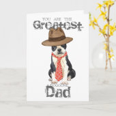 Boston Dad Kaart (Gele Bloem)
