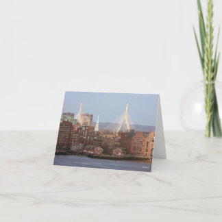 Boston--dank u bedankkaart